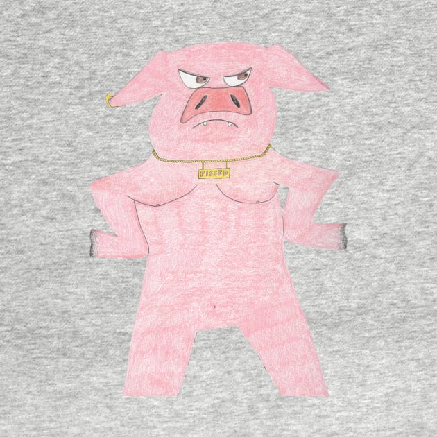 Angry Pig by Doodle Dandies